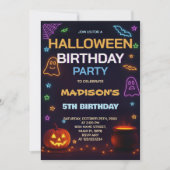 Haunted House Kids Verjaardag Uitnodiging (Voorkant)