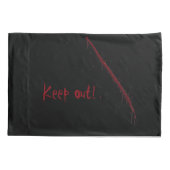 Haunted House Kussensloop (Achterkant-Links)