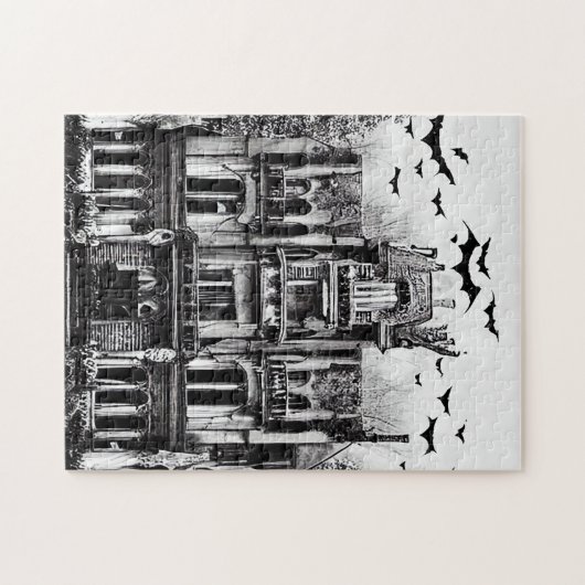 Haunted House Legpuzzel (Horizontaal)
