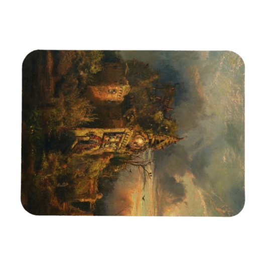 Haunted House Magneet (Horizontaal)