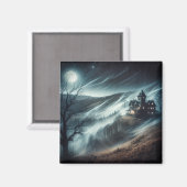 Haunted House Magneet (Voorkant / Achterkant)
