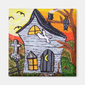 Haunted House Magnet (Voorkant)