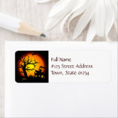 Haunted House Mailing Labels (Insitu)