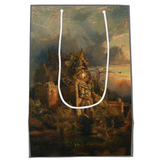 Haunted House Medium Cadeauzakje (Achterkant)