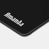 Haunted House met pompoenen Halloween Bureaumat (Hoek)