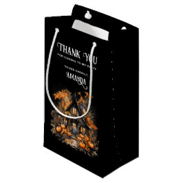 Haunted House met pompoenen Halloween Klein Cadeauzakje