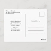 Haunted House met pompoenen Halloween Nieuw Huis Briefkaart (Achterkant)