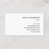 Haunted House met pompoenen Halloween Visitekaartje (Achterkant)