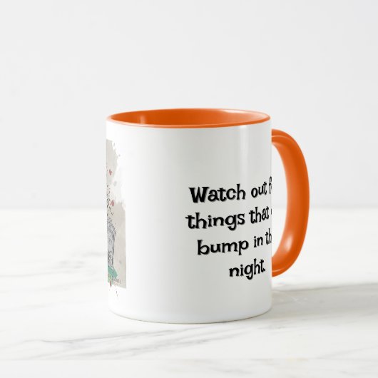 Haunted House Mok (Voorkant rechts)