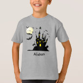 Haunted House Monogrammed T-shirt (Voorkant)