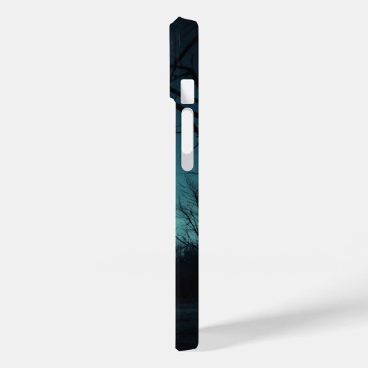 Haunted House Moon T-shirt Case-Mate iPhone Case (Achterkant / Links)