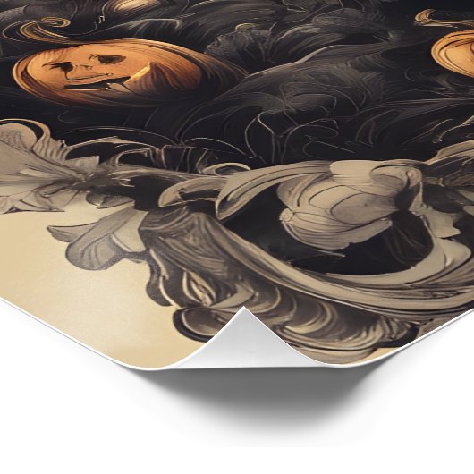 Haunted House No 1 Glossy Poster (Hoek)