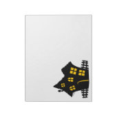 Haunted House Notitieblok (Linkerzijde)