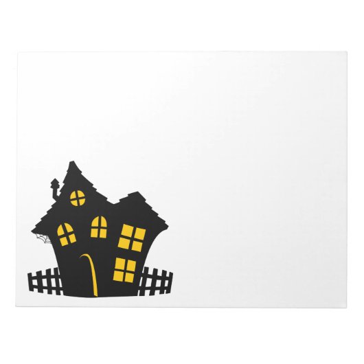 Haunted House Notitieblok (Voorkant)