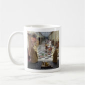 Haunted House of Lewis Chess Coffee Mug 4 (Rooks) Koffiemok (Links)