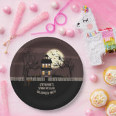 Haunted House Papieren Bordje (Feest)