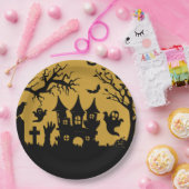 Haunted House Papieren Bordje (Feest)