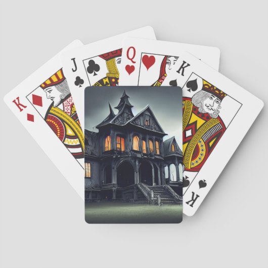 Haunted House Pokerkaarten (Achterkant)