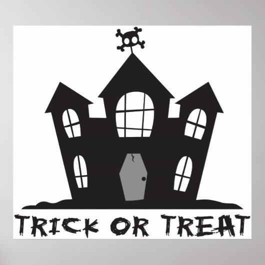 Haunted House Poster (Voorkant)