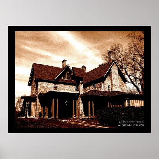 Haunted House Poster (Voorkant)