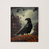 Haunted House Raven Legpuzzel (Verticaal)