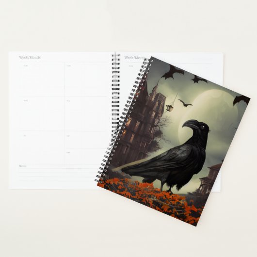 Haunted House Raven Planner (Display)