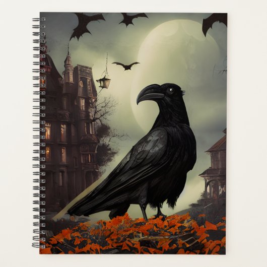 Haunted House Raven Planner (Voorkant)