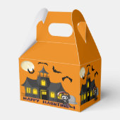 Haunted House Reaper Gable Favor Box Bedankdoosjes (Achterkant)