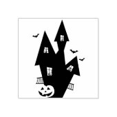 Haunted House Rubberstempel (Afrduk)