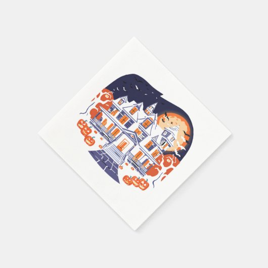 Haunted House Servet (Hoek)