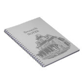 Haunted House Sketch Notitieboek (Rechterzijde)