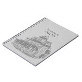 Haunted House Sketch Notitieboek (Linkerzijde)