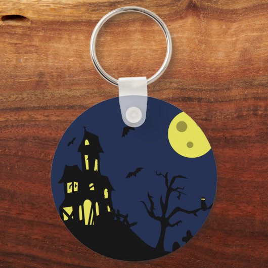 Haunted House Sleutelhanger (Voorkant)