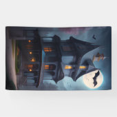 Haunted House Spandoek (Horizontaal)