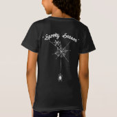 Haunted House Spooky T-shirt - Zwart 👻🎃 (Achterkant)