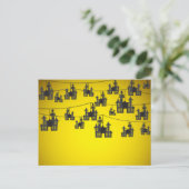 Haunted house string briefkaart (Staand voorkant)