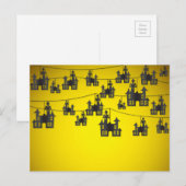 Haunted house string briefkaart (Voorkant / Achterkant)
