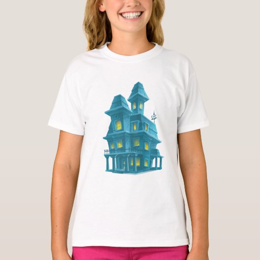 Haunted House T-shirt (Voorkant)