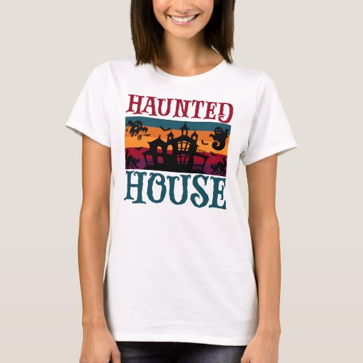 Haunted House T-shirt (Voorkant)