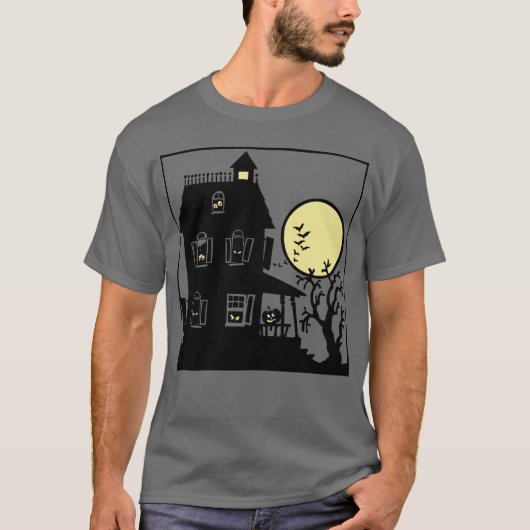 Haunted House T-shirt (Voorkant)