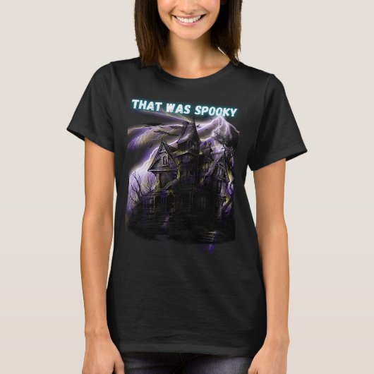 Haunted House T-shirt! T-shirt (Voorkant)