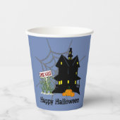 Haunted House te koop papieren beker (Voorkant)