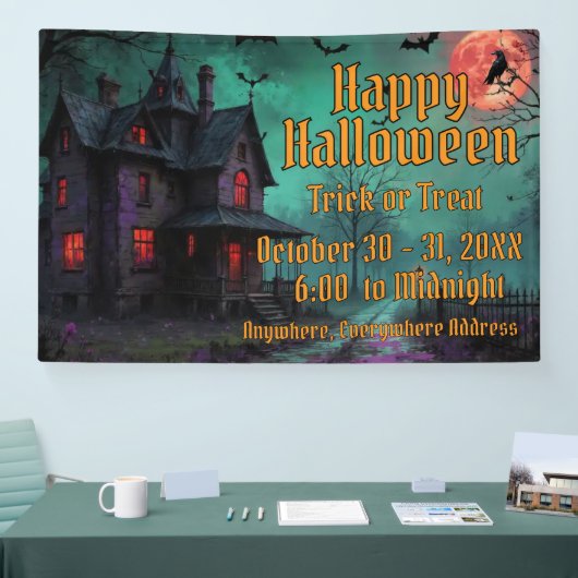 Haunted House Themed Banner (Beurs)