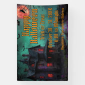 Haunted House Themed Banner (Verticaal)
