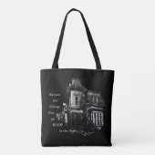 Haunted House Tote Bag (Achterkant)