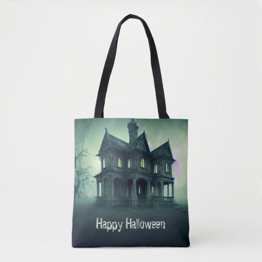 Haunted House Tote Bag (Voorkant)
