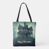 Haunted House Tote Bag (Achterkant)