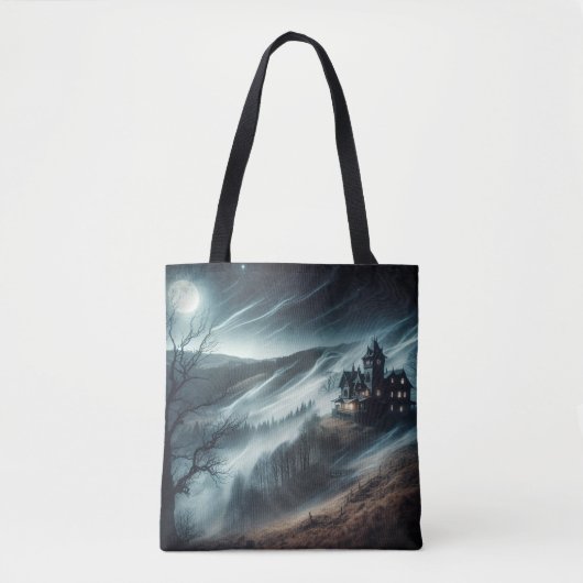 Haunted House Tote Bag (Voorkant)