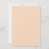 Haunted House Witch Spooky Halloween Party Kaart (Achterkant)