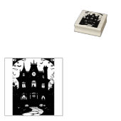 Haunted House Wolf Lane Rubberstempel (Gestempeld)